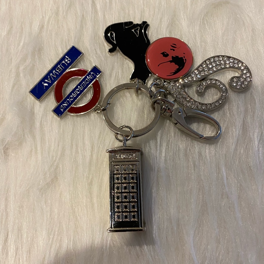Twiggy London 5 Pc Keychain - Picture 2 of 3